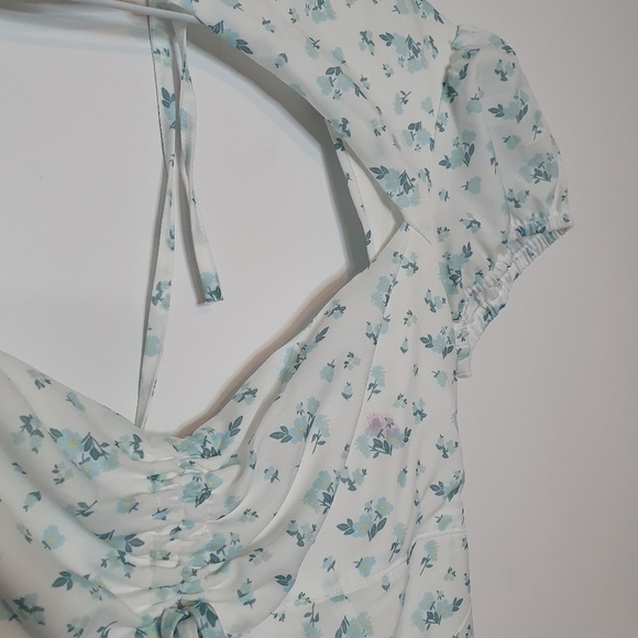 Tiger Mist White Floral Dress Size S - Picture 12 of 12